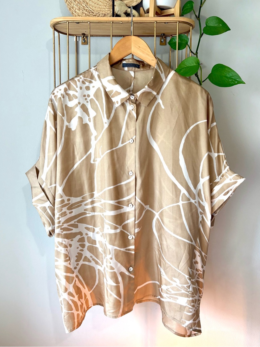 OSKA 100% Silk Blouse || Luxury German Design